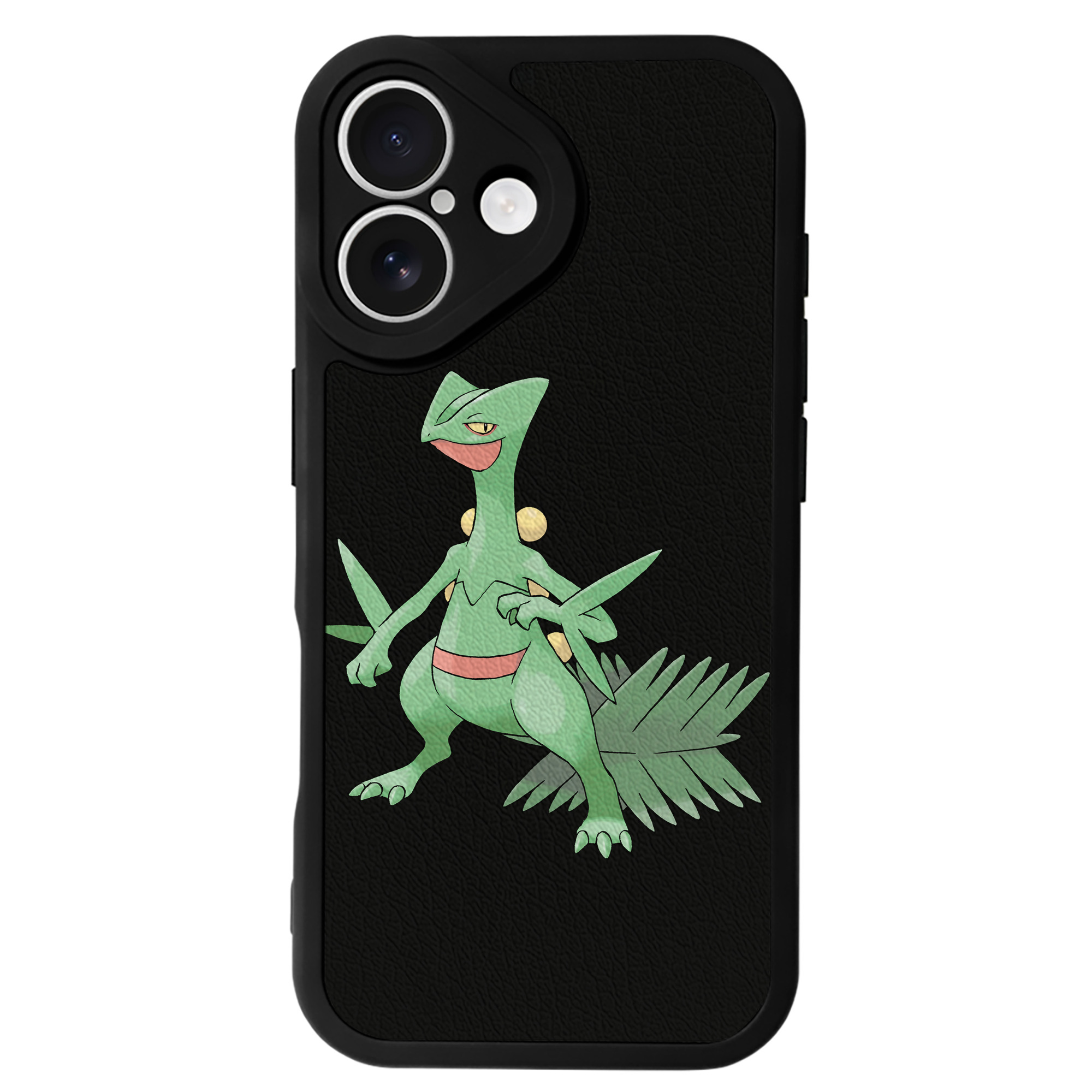 （画像用） ポケットモンスター Pokémon 【iPhone 16シリーズ対応】シリコンスマホケース（レザー調） 材質：シリコン